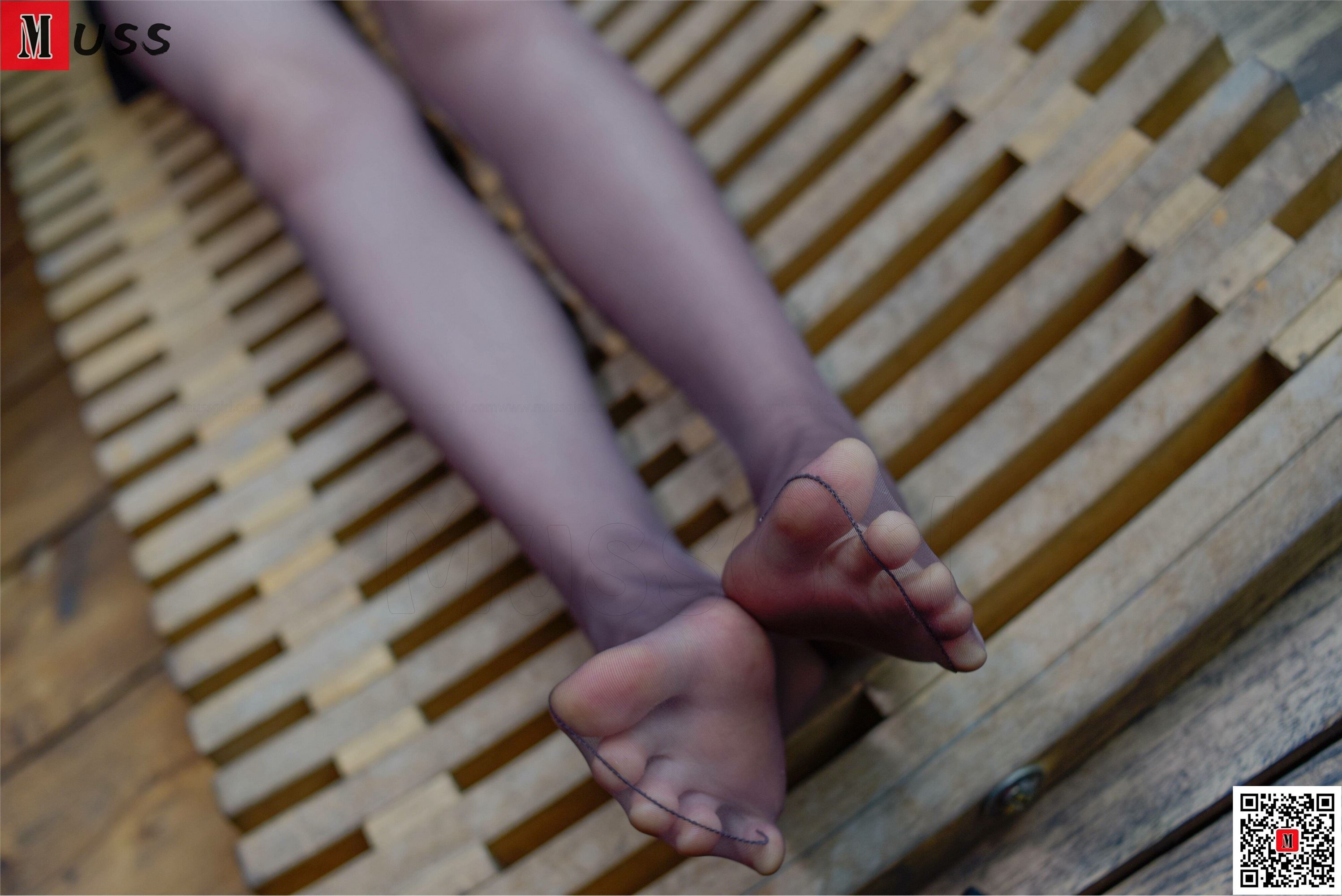 MussGirl慕丝女郎  NO.186 黑色连衣裙肉丝